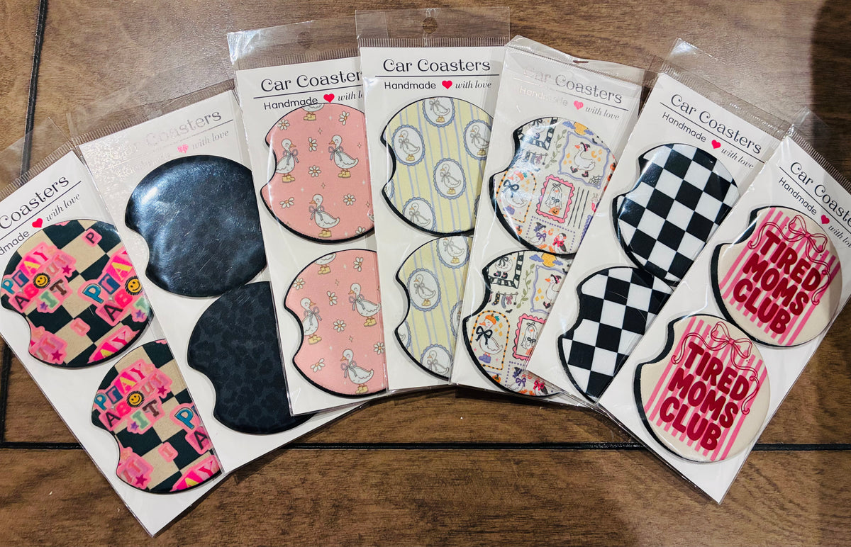 Mystery Car Coasters