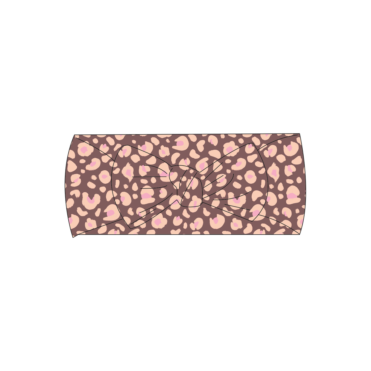 PRE-ORDER Neutral Cheetah Bow