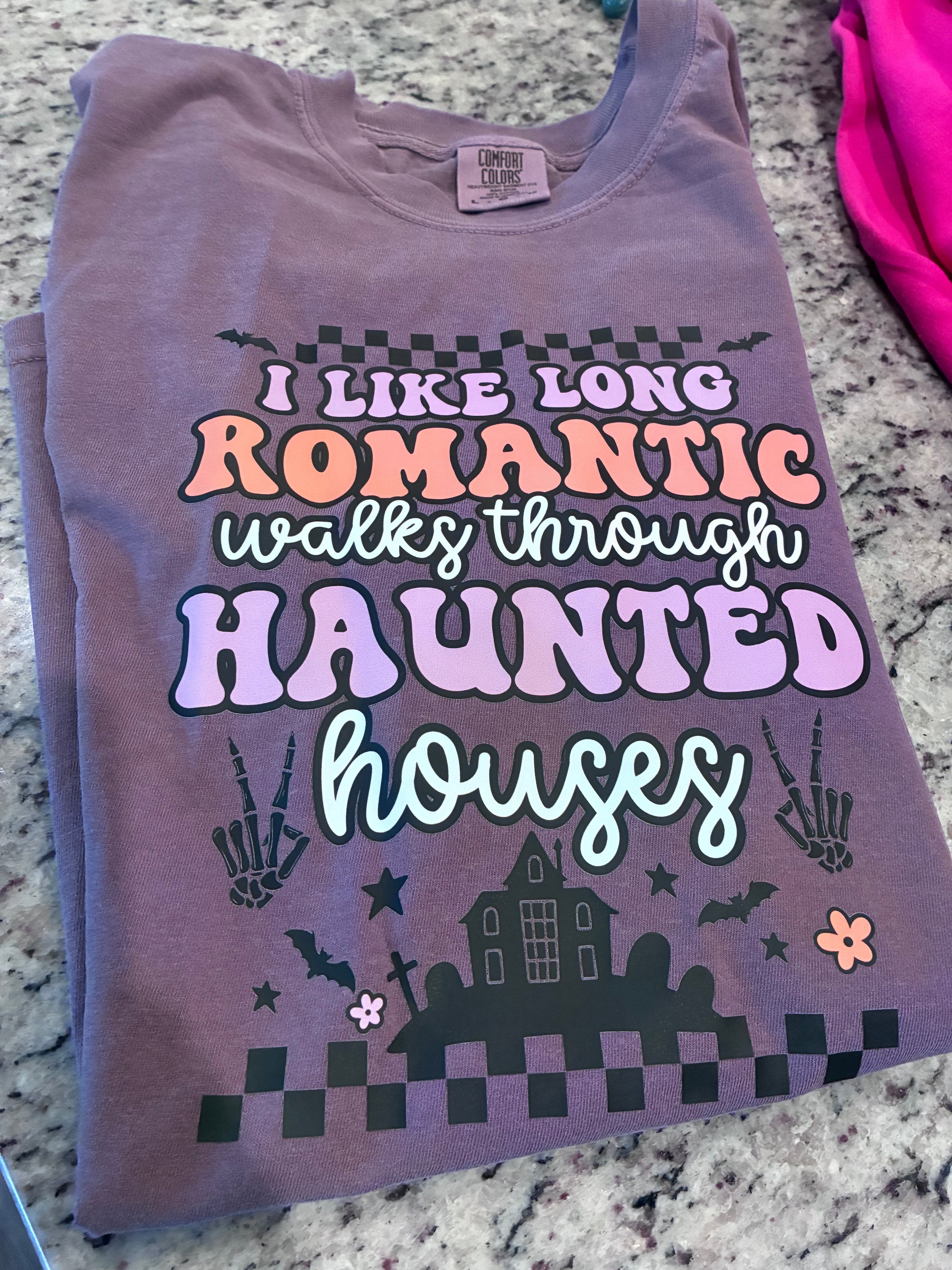 Haunted House Adult Tee