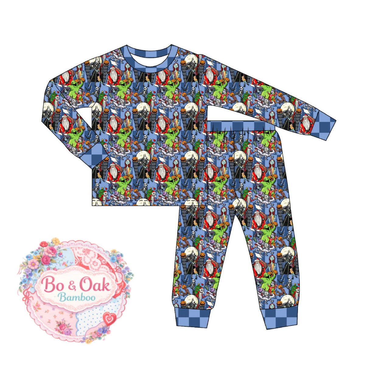 PRE-ORDER Christmas Nightmare Kids Two Piece Set