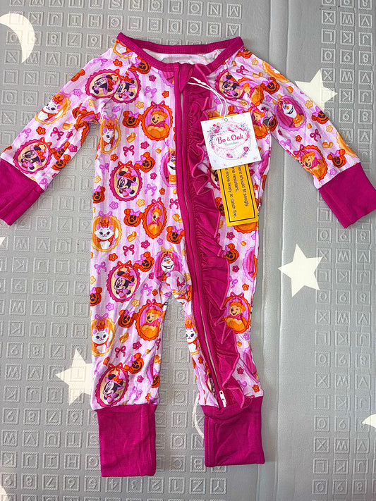 Pumpkin Pals Ruffle Zippy