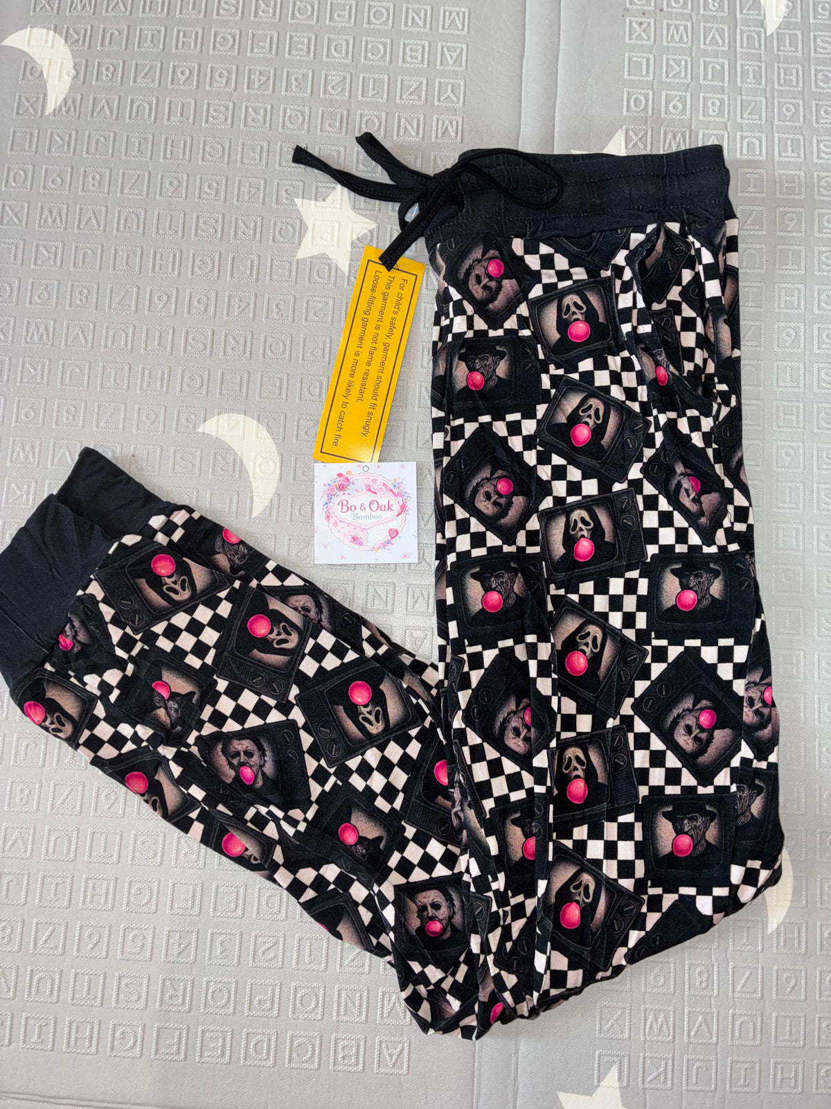 Bubblegum Horror Adult Joggers
