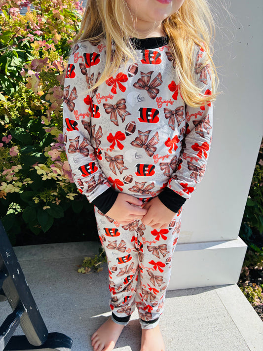 Bengals Bows Two Piece Set