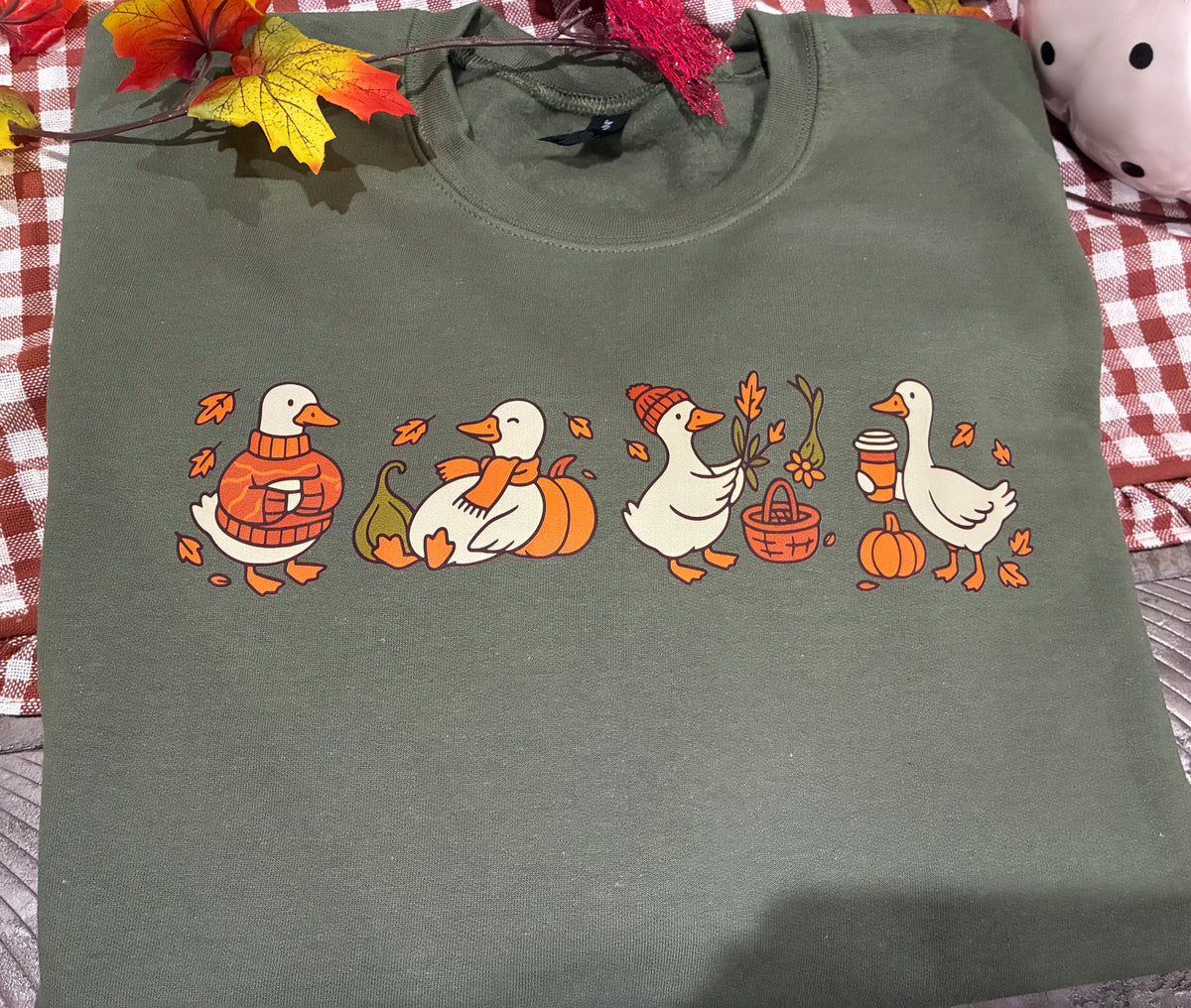 Fall Goose Crewneck