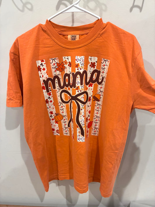 Fall Mama comfort colors t-shirt