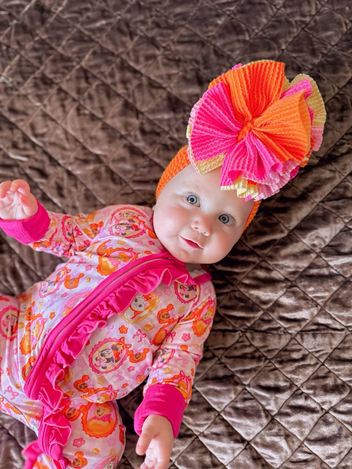 Pumpkin Pals Ruffle Zippy